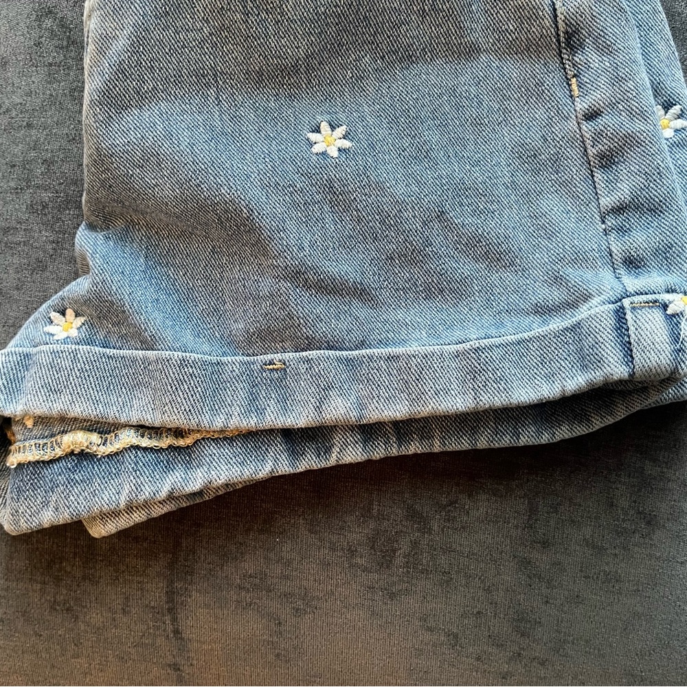 PacSun Denim Shorts with Floral Embroidery - Picture 5 of 5